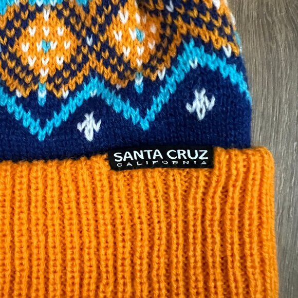 NEW The Game Santa Cruz California Knit Beanie with Pom - Picture 3 of 7
